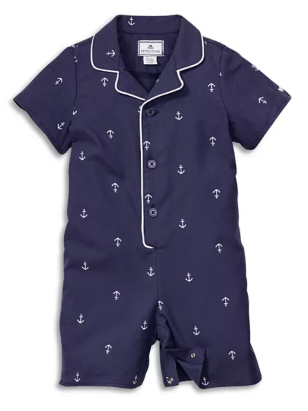 Petite Plum sail anchor boys romper 6-12 months